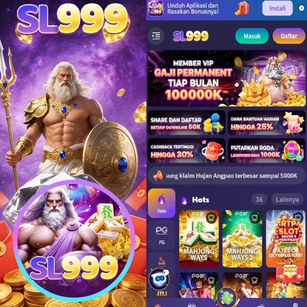 SL999 2026 Slot Gacor RTP Tinggi